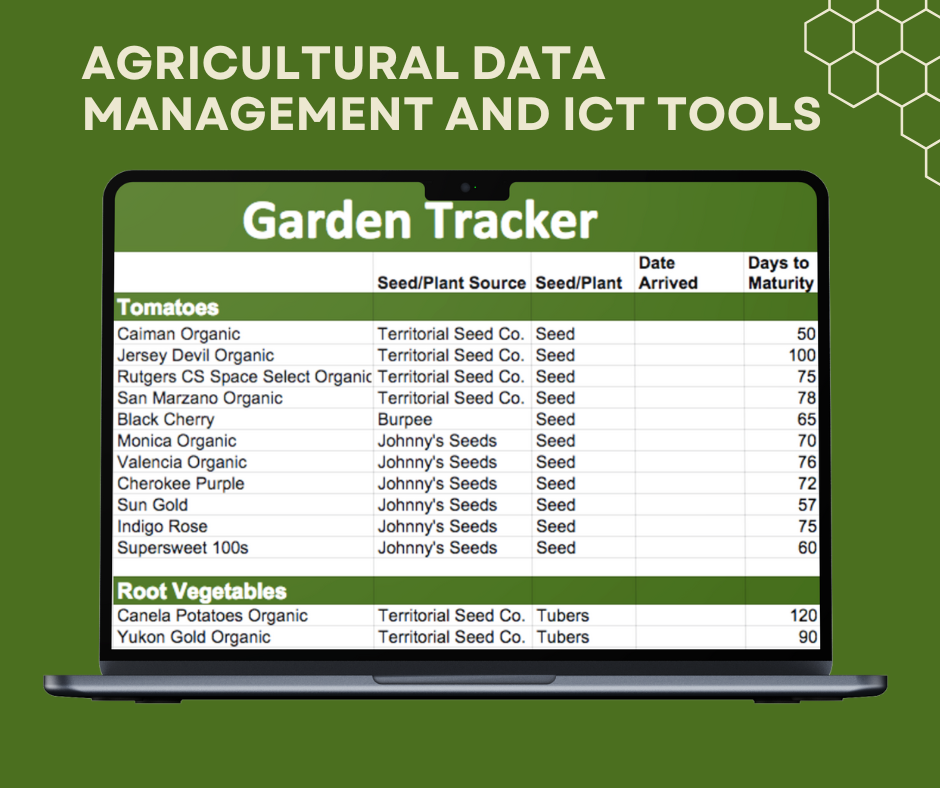 Agricultural Data Management and ICT Tools